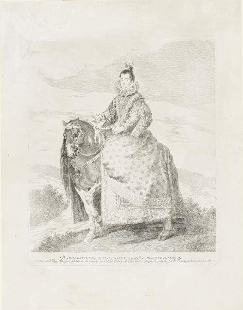 Copies after Velázquez: Margarita de Austria