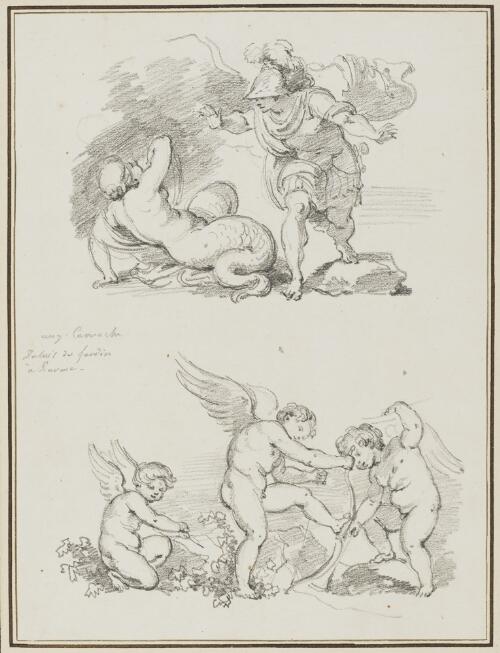 Study after Agostino Carracci: Triumph of Venus (from the Palazzo Ducale)