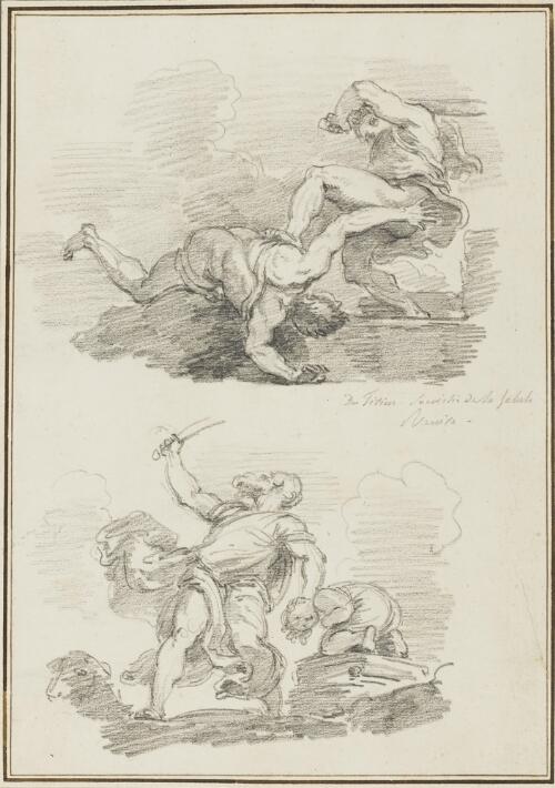 Study After Titian: Cain and Abel and Abraham and Isaac (from the Sacristy of Santa Maria della Salute)