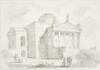 Fragonard, Jean-Honoré - Study After Andrea Palladio: Villa Rotunda